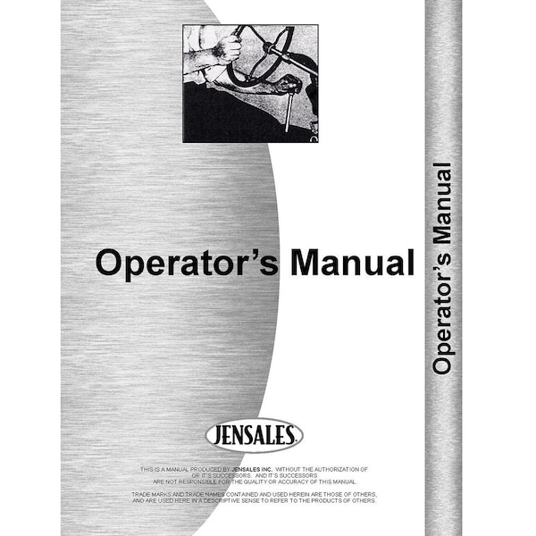 Aftermarket Operators Manual Fits Case IH Harvester Tractor Model 560 Diesel RAP73330 - main